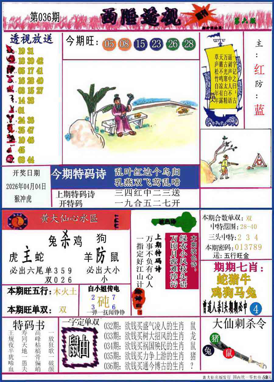 036期西陲透视(正版)[图]